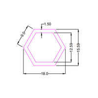 SEC No 5334 Hex Bar