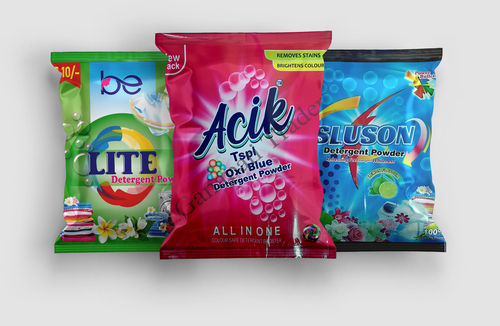 Pinted Detergent Packaging Pouch