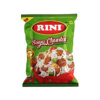 Printed Soya Chunks Printed Pouch - Polystyrene, Multi Layer, Glossy Finish | Customized Design, Multiple Colors, Rotogravure Printing