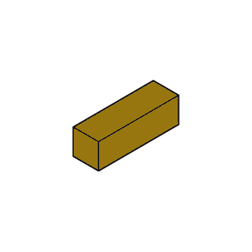 Brass Square Bar - Solid Copper-Zinc Alloy, Excellent Corrosion Resistance & High Ductility | Ideal for Hardware Manufacturing & Decorative Applications