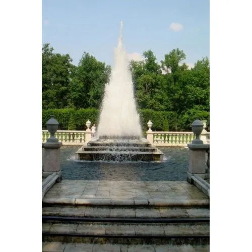 Metal Pyramid Fountain