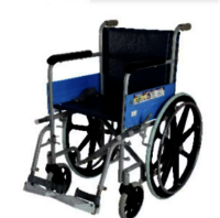 Vissco Classic Wheelchair With Fixed Big Wheels P.C.NO. 0912