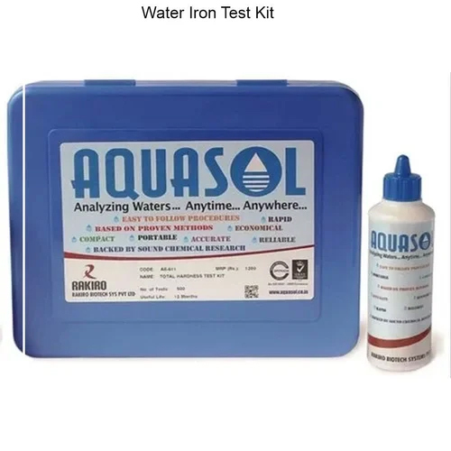 Plastic Portable Water Iron Test Kit