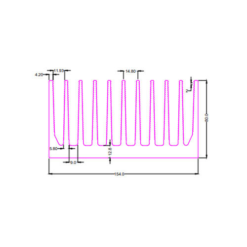 SEC No 7360 Heat Sink