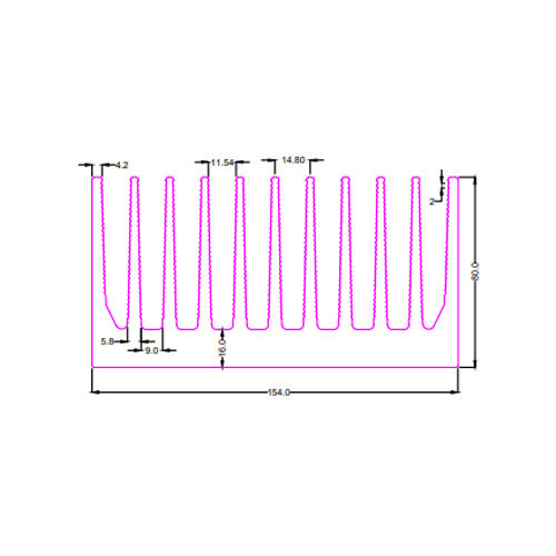 SEC No 7361 Heat Sink