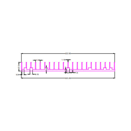 SEC No 7494 Heat Sink