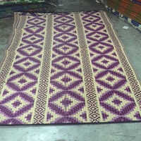Pp Mats - Rectangular, Printed Pattern, 5 X 7 Feet | Suitable For Bathroom & Bedroom, Made From Durable Polypropylene Material