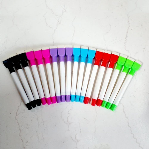 White Board School Marker - Color: Silver