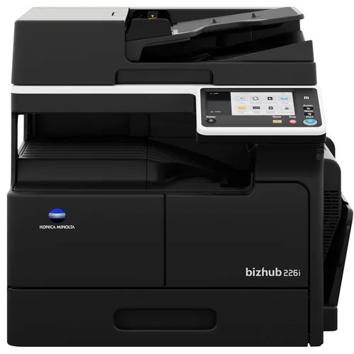 Konica Minolta 226i - 22 PPM Print Speed, 230V Power Source, 9 Seconds Warm-up Time, New Condition, Weighs 60 kg