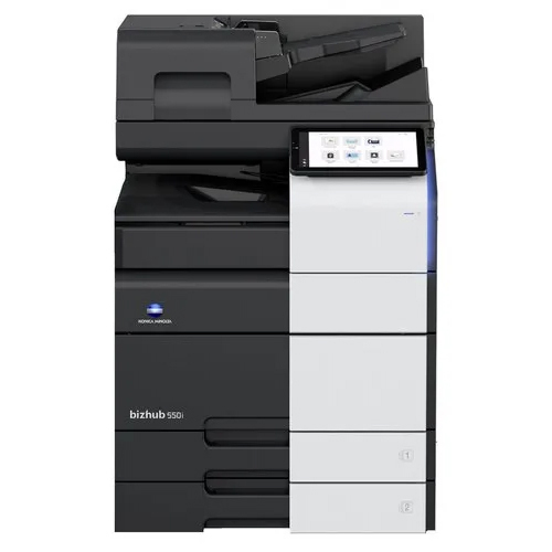 Konica Minolta 55 Copy Per Minute Speed Bizhub 550I Black And White Xerox Machine Paper Size: A3