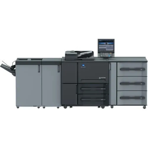 Automatic Konica Minolta Accuriopress 6136P Mono Black And White Heavy Duty Production Print