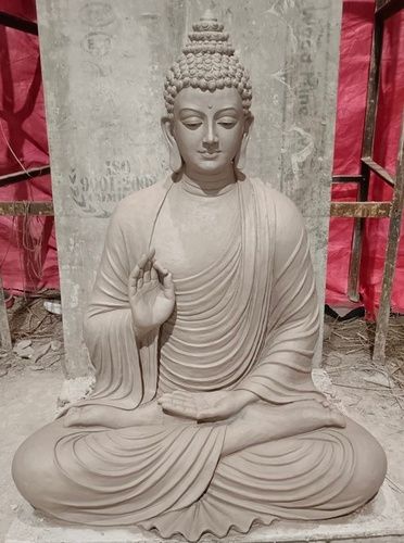 Fiber Buddha statue