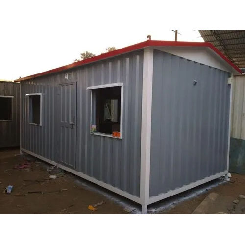 Grey Frp Office Portable Cabin