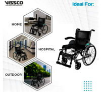 IMPERIO WHEELCHAIR WITH FIXED BIG WHEELS P.C.NO.2912 (Spoke Wheels)