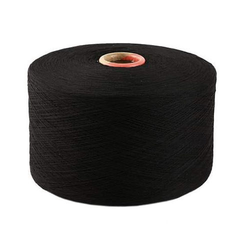 Black Recycled Cotton Yarn