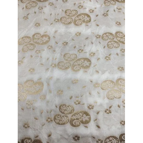 100 GSM Dyeable Jacquard Fabric