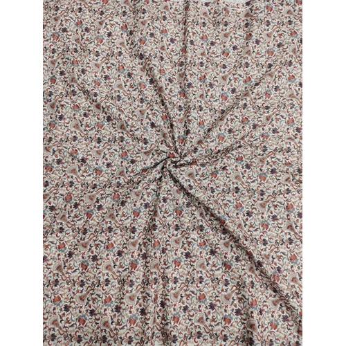 Floral Printed Organza Fabric