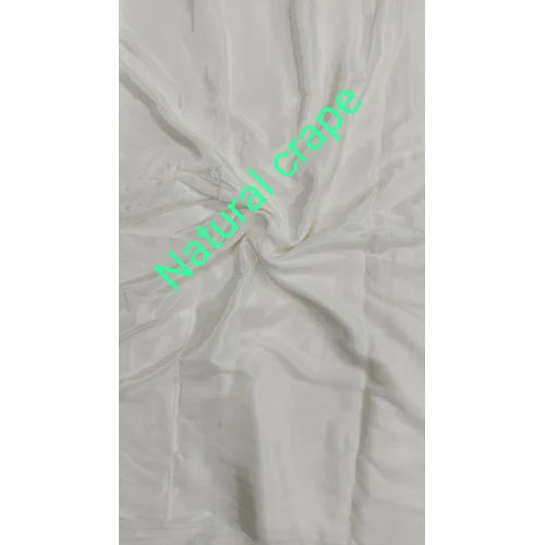 Washable Natural Crepe Fabric