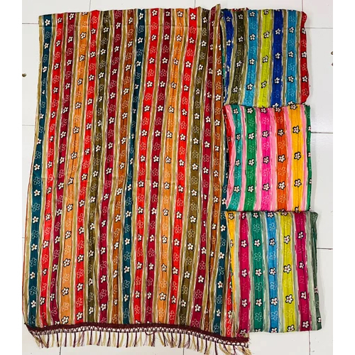 Chinon Crush Dupatta Fabric