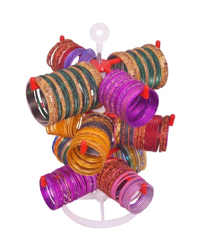 Table Top Plastic Bangle Stand - Handmade Plastic, Various Sizes Available | Modern Design, Perfect for Promotions
