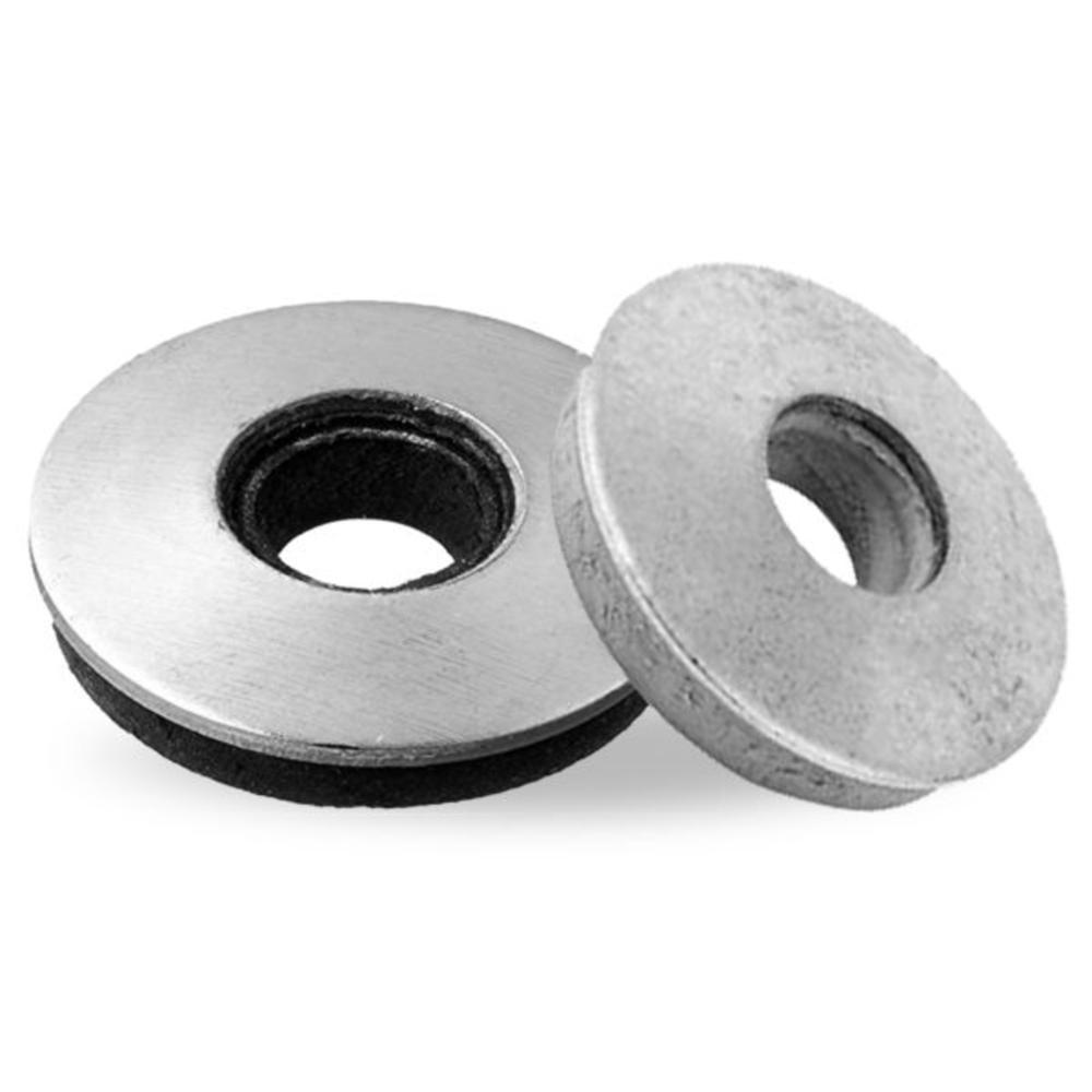 Epdm Washer Self Drilling Screw - Stainless Steel, Various Sizes Available | Polished Finish, Waterproof Seal, Weather Resistant Durable Epdm Washer