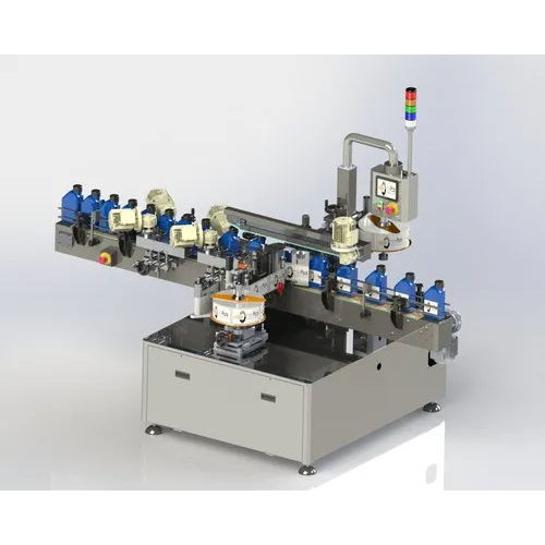 Automatic Combi Sticker Labelling Machine