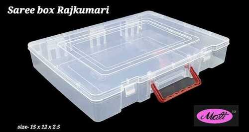 Plastic Saree Box