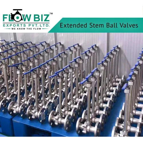 Extended Stem Ball Valve Application: Industrial