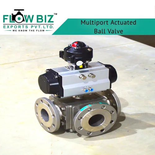 Multiport Actuated Ball Valve Application: Industrial