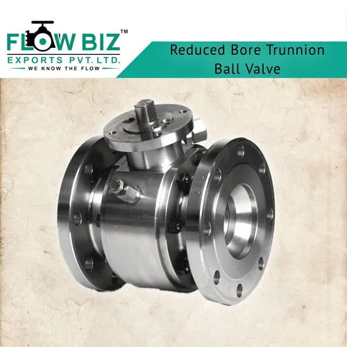 Reduced Bore Trunnion Ball Valve Application: Industrial