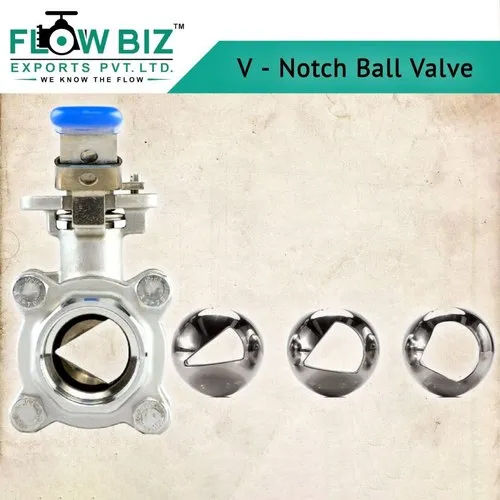 Modular V Notch Ball Valve Application: Industrial