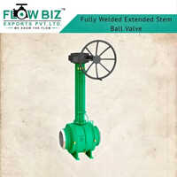 Fully Welded Ball Valve - Carbon Steel, Size 15-250mm, Green Painted Finish | Industrial Application, Leak-Proof Design, Full Bore Option