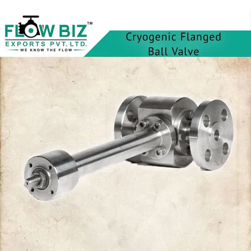 Cryogenic Flanged Ball Valve Application: Industrial