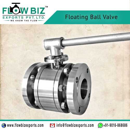 3 Piece Design Metal Seater Ball Valve Application: Industrial