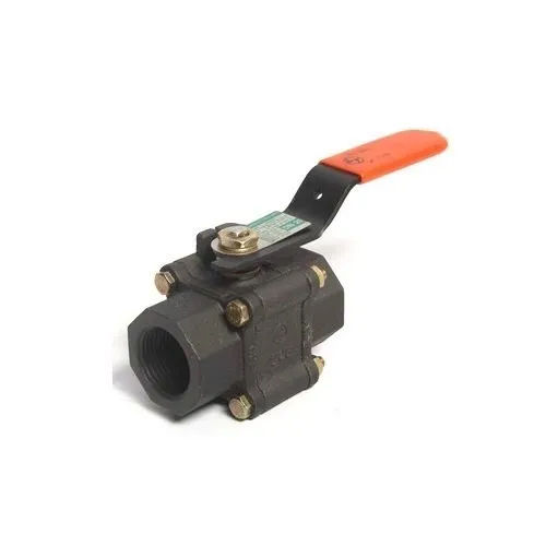 L And T 3 Piece Design Full Bore Ball Valve Application: Industrial