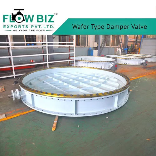 White Wafer Type Damper Valve