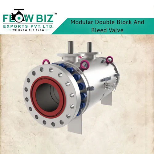 Silver Stainless Steal Modular Double Block And Bleed Valve