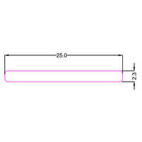 SEC No 7362 Flat Bar Section