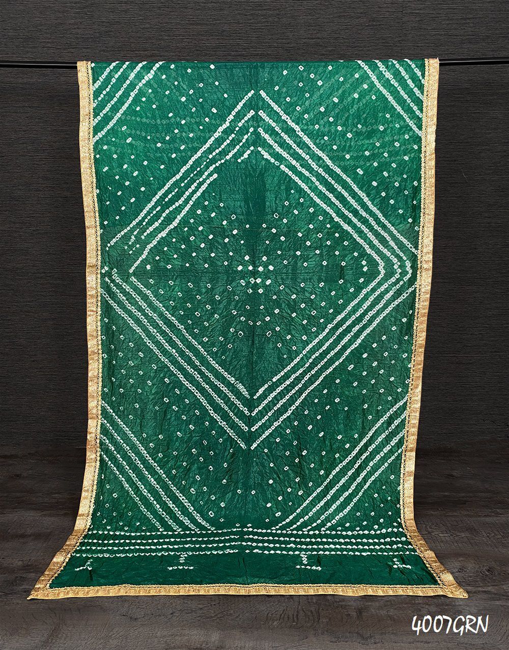 Original Bandhej Silk Bandhani Dupatta