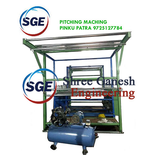 Mild Steel Fabric Pitching Machine