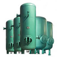 Oxygen Gas Pressure Vessel Tank - 1900x500x500mm, Green/blue Color | 200l Capacity, 220-440v Voltage, 1-year Warranty, 90kg Weight