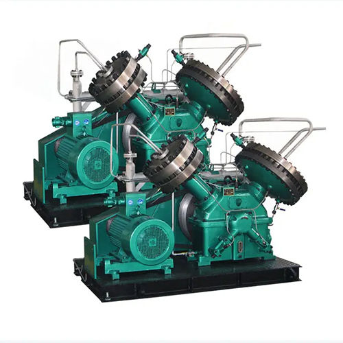 Green Hot Sale Factory Price 2.5m3 H 250bar High Pressure Cng Natural Gas100% Oil-free Diaphragm Piston Compressor