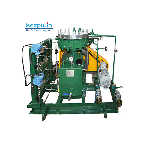 Oil-free Diaphragm Compressor Silane gas Booster Compressor Two stages Piston Compressor