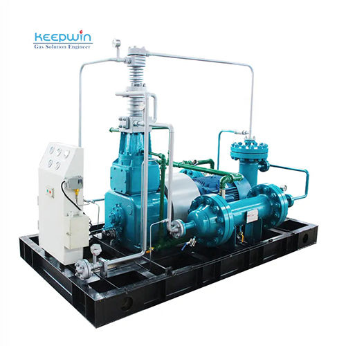 Gray & Blue 200Nm3H 75Bar Discharge Pressure Carbon Dioxide Gas Compressor