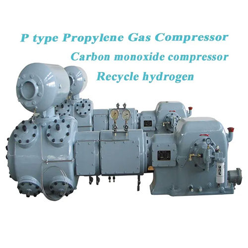 Gray 4Nm3H 4Bar Reciprocating Process Piston Compressor Propylene Compressor