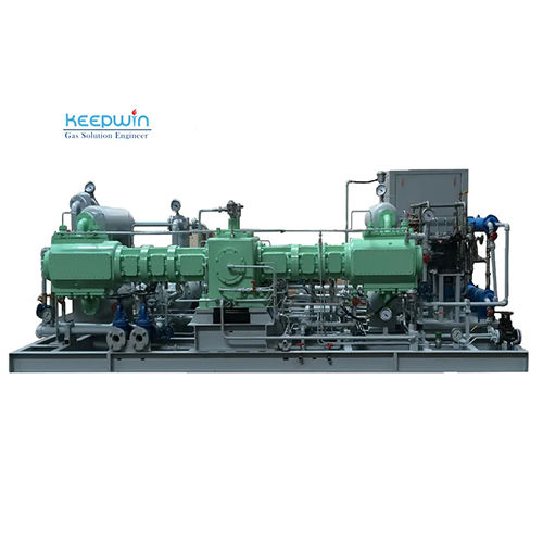 Green Reciprocating Piston Compressor De Co2 Gas Cng Compressor Oilless 4500 Psi Air Compressor