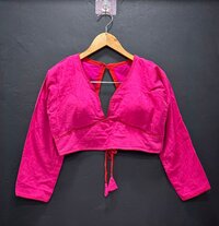 Havy cotton khadi Blouse