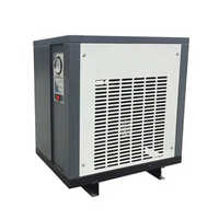Air Dryer - 500l Rotary Screw Compressor, 1.2m3/min Air Delivery, 7.5kw Power, Gray Color | Ip54/ip55 Protection, Industrial Use, 1-year Warranty, 52kg Weight