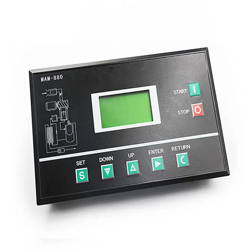 Black Screw Air Compressor Spare Parts Control Panel Mam-860 Controller