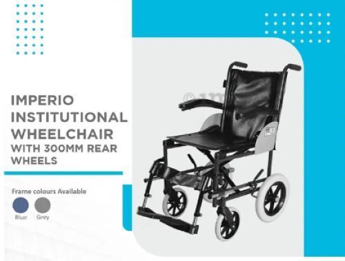 IMPERIO INSTITUTIONAL  WHEELCHAIR WITH 300MM  REAR WHEELS  2949